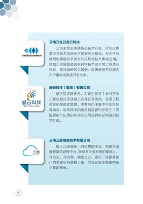 一张图解读 云南省区块链中心的使命与信息技术咨询服务